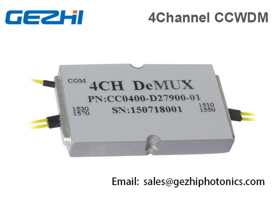 작은 모듈 4 채널 CWDM은 소형 CWDM 1270년 - PON 네트워크를 위한 1610nm을 먹싱합니다