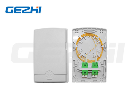 SM / mm 2 코어 벽 장착 Fttx 액세스 및 텔레 통신 네트워크에 대한 섬유 종료 상자