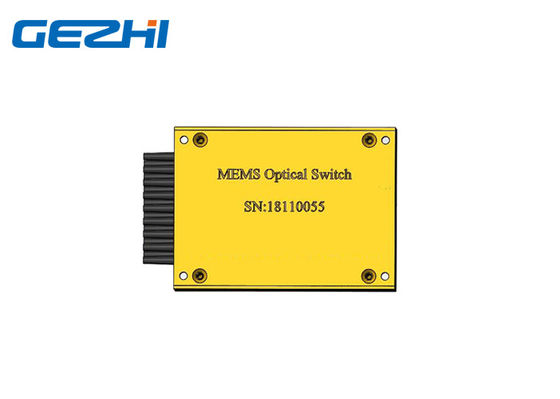 Wide Passband TTL RS232 1x16 MEMS Fiber Optical Switches