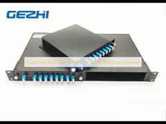 Dual Fiber 8CH Optical Passive DWDM Add Drop Channel