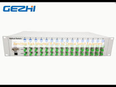 Benchtop Rack Mounted 16 Pairs 1x2 Optical Switch Equipment