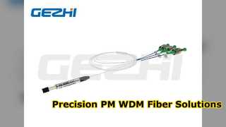PM 융합 WDM 정밀 광섬유 멀티플렉서