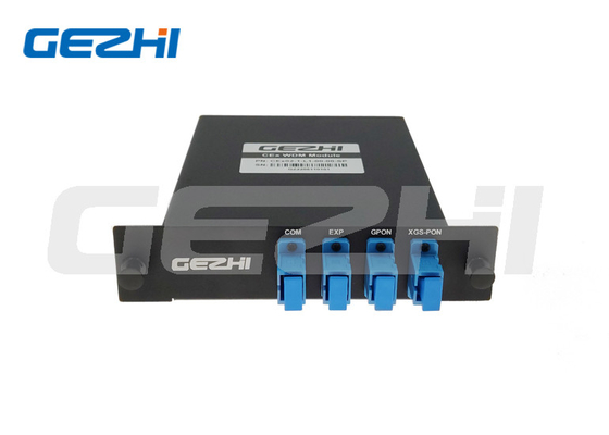 주문 WDM1R GPON 1310/1490 XGS-PON 1270/1577nm 필터 WDM 멀티플렉서 카세트 online manufacture
