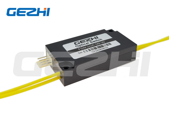 주문 알루미늄 블랙 박스에서 4 핀 2x2A 광학 기계식 광스위치 online manufacture