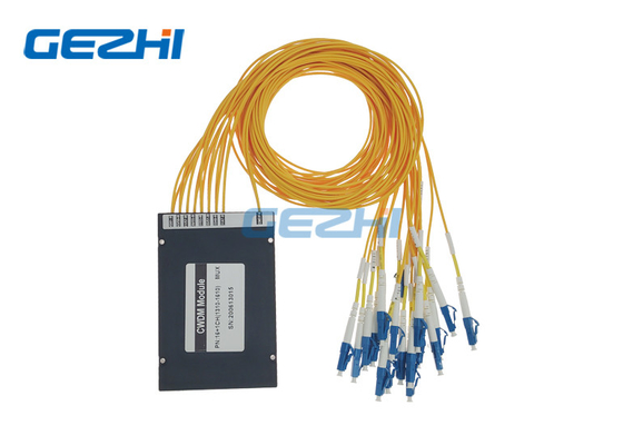 주문 16 채널 CWDM 모듈 LC / PC 1310년 - 1610nm 섬유 광학 박스 online manufacture