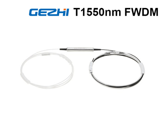 주문 스틸 튜브 1x2 FWDM 필터 박막 필터 WDM 통과 1550nm은 1310/1490nm을 반영합니다 online manufacture