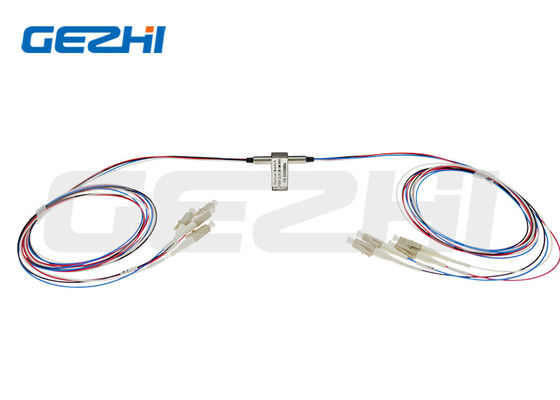 주문 듀얼 2x2 포트 5V 전압 래칭/비래칭 기계식 광학 바이패스 스위치 (광섬유 네트워크용) 온라인 제조