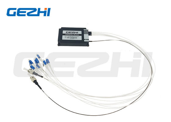 주문 1x8 CWDM Mux Demux 모듈 1470~1610nm 데이터 센터용 LC/UPC ST/UPC 커넥터와 단일 코어 섬유 online manufacture