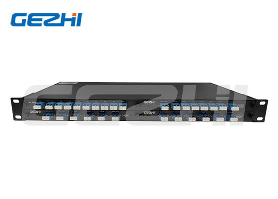 주문 데이터 센터 WDM 시스템용 1U 랙마운트 100GHz 8채널 DWDM Mux Demux online manufacture