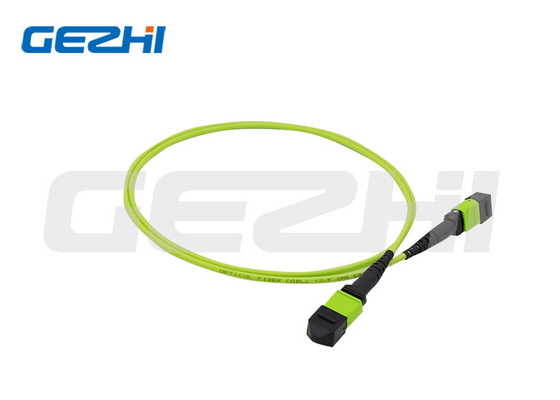 주문 OM5 MPO 패치 케이블 FTTX / 데이터 센터 / 광 시스템 online manufacture