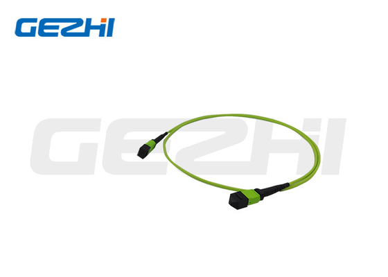 주문 고밀도 광학적 상호통신능력을 위한 OM5 패치 케이블 시리즈 MPO 트렁크 케이블 online manufacture