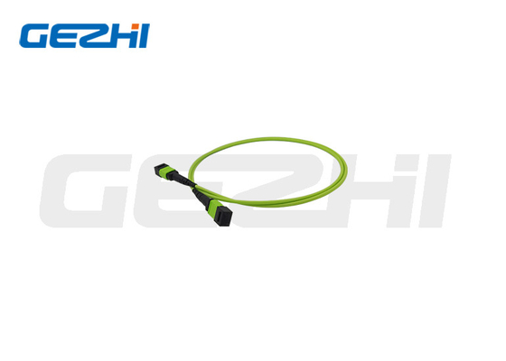 주문 LC OM3 8f MPO 광섬유 패치 케이블 FTTX MPO 패치 케이블 online manufacture