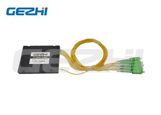 주문 핵심 FTTX에 대한 섬유를 위한 ABS 카세트형 1X4 PLC 분배기 모듈 online manufacture