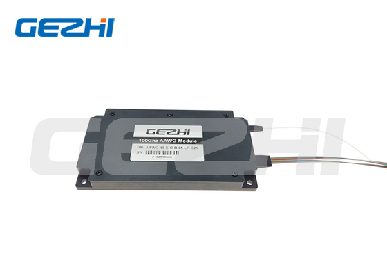 주문 ABS 블랙 박스 40/48 채널 AAWG DWDM 모듈 LC / SC / FC 연결기 고안정성 online manufacture