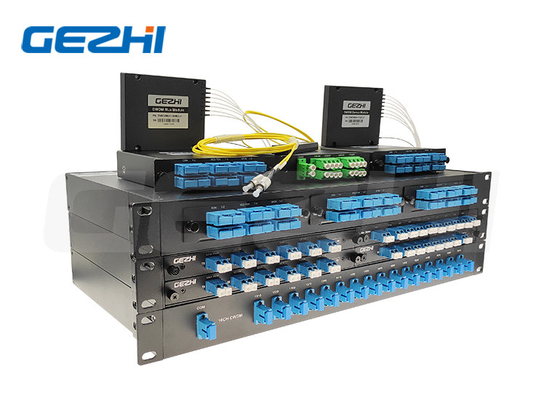 주문 100GHz 4 8 16 18 채널 DWDM 먹스 역다중화기 모듈 수동적 광다중화기 online manufacture