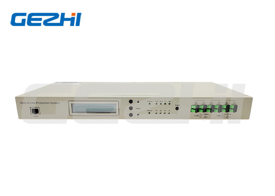 주문 1U 1+1 OLP 광라인 보호 시스템 하이 스위치 속도 SC 자동 위상 조정 online manufacture