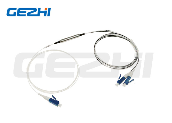 주문 1x2 LC APC 필터 옵틱 수동적이 Dwdm 먹스 역다중화기 900 um 루즈 튜브 online manufacture