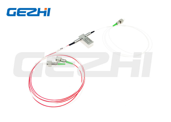 주문 1650nm 3 포트 광섬유 스위치 산업 Lc / Upc 커넥터 online manufacture