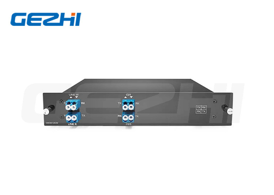 주문 100GHz 2채널 수동 이중 섬유 OADM 모듈 DWDM 멀티플렉서 online manufacture