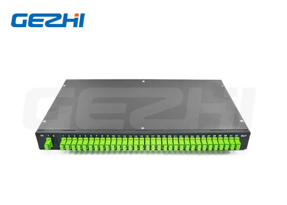 주문 1X8 1X16 광섬유 PLC 스플리터 랙 마운트 수동 광 네트워크 online manufacture