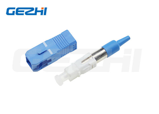 주문 FTTH 애플리케이션을 위한 0.9mm 케이블 단일 모드 및 낮은 삽입 손실을 갖춘 ODM SC UPC 광섬유 커넥터 온라인 제조