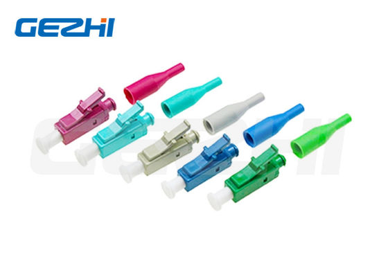 주문 단 모드 LC 광섬유 커넥터 0.9mm 소 삽입 손실을 가진 FTTH 네트워크 온라인 제조