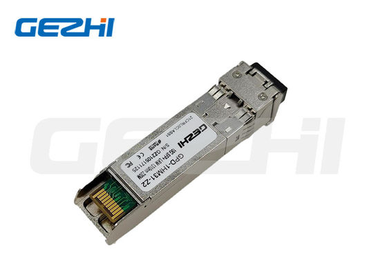 주문 고속 데이터 전송을 위한 SFP+ 트랜시버 10Gbps 1310nm 220M 기가비트 이더넷 트랜시버 온라인 제조