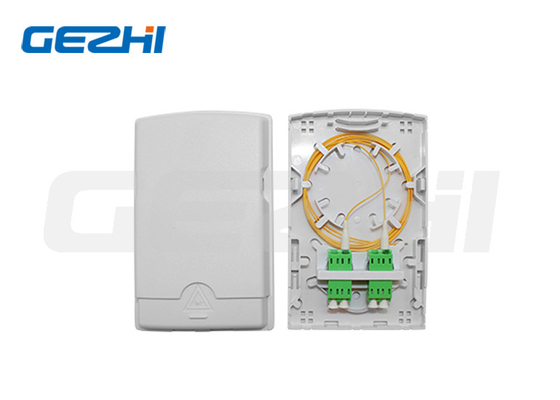주문 SM / mm 2 코어 벽 장착 Fttx 액세스 및 텔레 통신 네트워크에 대한 섬유 종료 상자 online manufacture