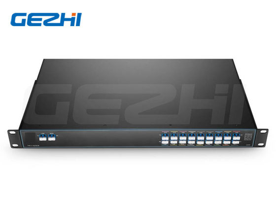 주문 18 채널 1270-1610nm CWDM Mux Demux 모니터 포트 및 TFF 기술 온라인 제조