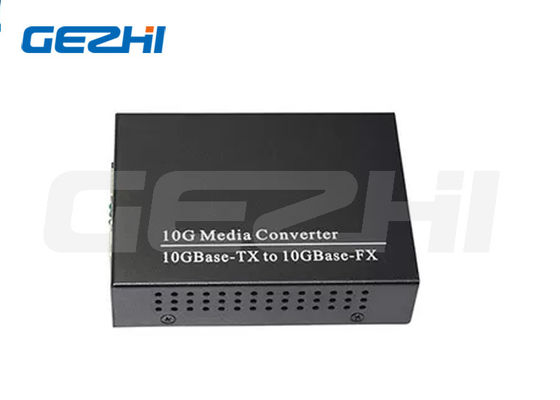 주문 10GBASE-X SFP+ 및 RJ45 구리 포트를 가진 10G 미디어 변환기 온라인 제조