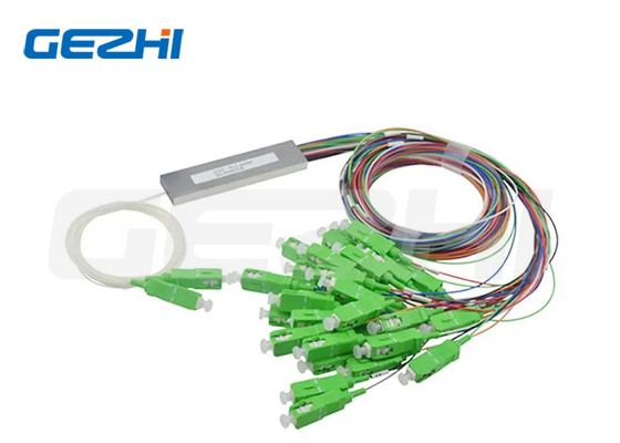 주문 미니 커플러 2 X 8 SC / APC 광섬유 스플리터 WDM 1.5M FTTH 박스 online manufacture