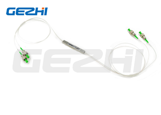 주문 2X2 미니 PLC 광섬유 분할기 FC 커넥터와 함께 2 차원 광섬유 PLC 분할기 online manufacture