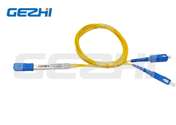 주문 1*2 철강 튜브 타입 광섬유 PLC 스플리터 online manufacture