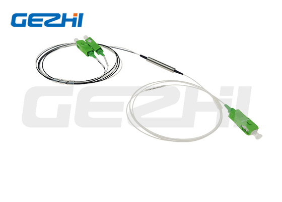 주문 1x2 FWDM 장치 T1550R1310/1490nm 연결 장치가 없는 강철 튜브 1미터 online manufacture