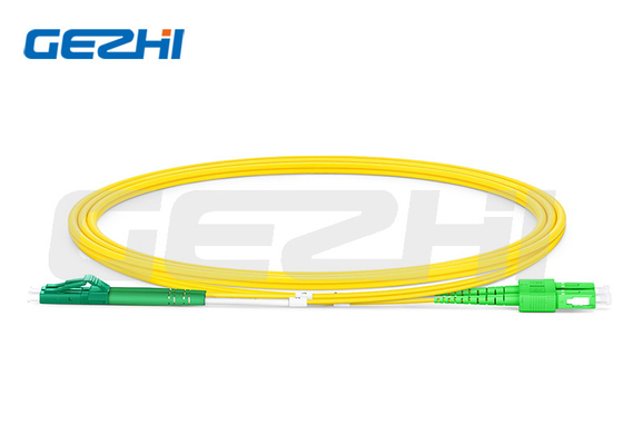 주문 1310/1550nm LC APC에서 SC APC 듀플렉스 OS2 싱글 모드 PVC 2.0mm 광섬유 패치 케이블 online manufacture