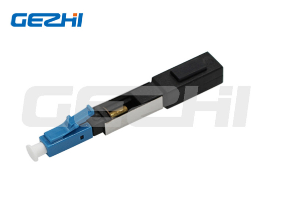 주문 LC 직선 광섬유 빠른 연결 단면 다면 광섬유 연결 online manufacture