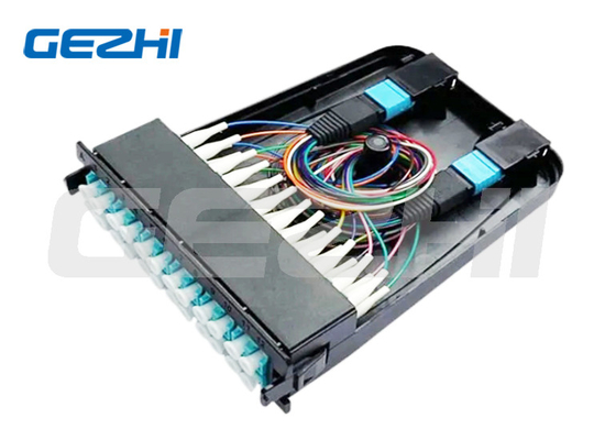 주문 광섬유 MPO 1U 12~144 코어 복귀 손실 ≥55 dB의 카세트 모듈 online manufacture
