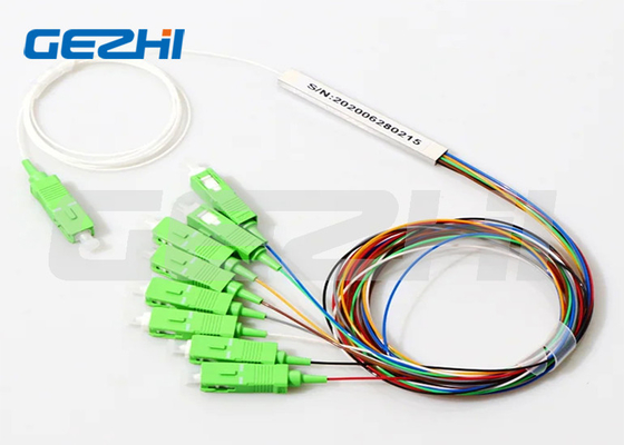 주문 1×16 Sc/Upc 광섬유 PLC 스플리터 - SC/APC 커넥터와 함께 스틸 튜브 유형 online manufacture