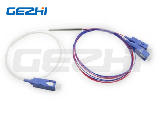 주문 분할 비율 광섬유 1x2 FBT 결합기 분할기 광섬유 분할기 OPTICO 1X2 단일 모드 FBT 결합기 online manufacture