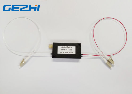 주문 비 다 형태 1x2A 850nm 섬유 광학 스위치를 걸쇠를 걸기 online manufacture