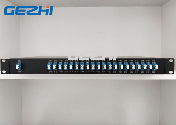 주문 랙마운트 단 하나 섬유 50Ghz 60 채널 Athermal AWG DWDM online manufacture