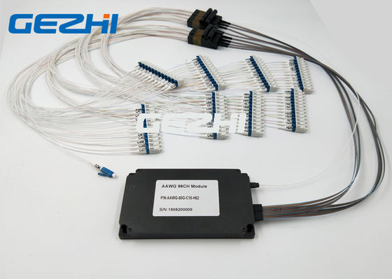 주문 LC PC 연결관 C15 50Ghz 96 채널 AAWG DWDM 단위 online manufacture