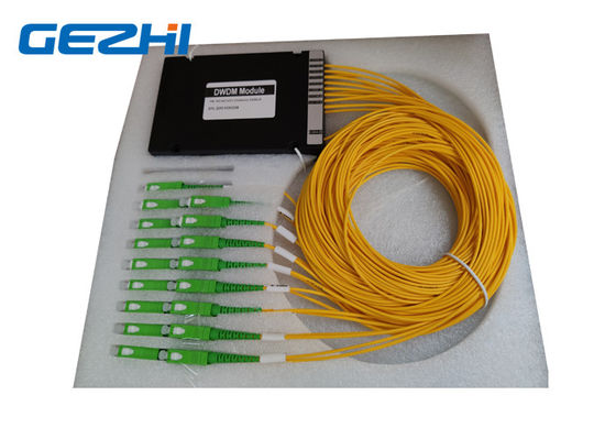 주문 단 하나 섬유 1x16 채널 CH-46 100Ghz 수동적인 DWDM Mux online manufacture