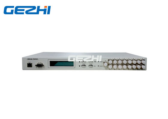 주문 1U 19 인치 선반 산 다 채널 1x16 섬유 광학 스위치 online manufacture