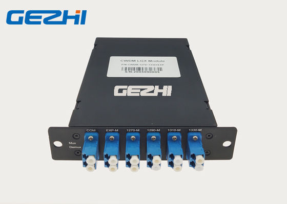 주문 LGX 포좌 1x4 채널 CWDM 수동태 다중화기를 플러그를 꽂으십시오 online manufacture