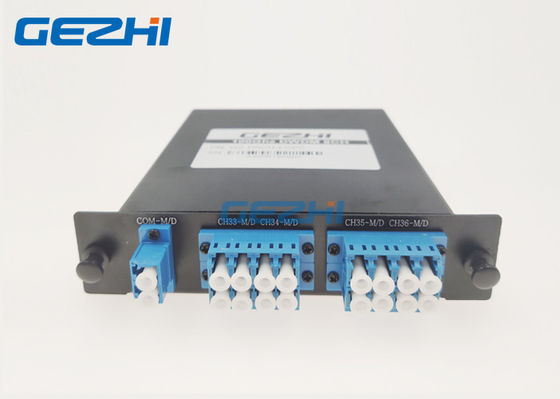 주문 이중 섬유 8 채널 C40 조밀한 WDM Mux Demux 단위 online manufacture
