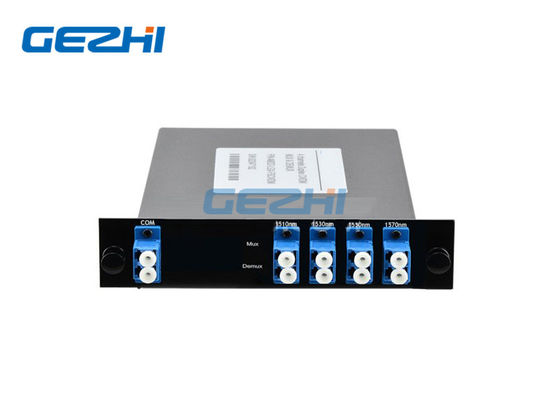주문 1570nm 4CH 광학적인 수동태 CWDM Mux Demux 단위 online manufacture