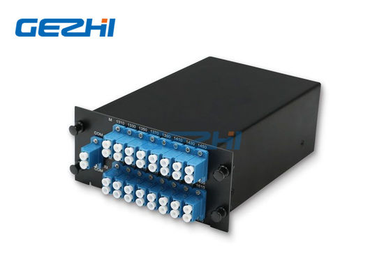주문 이중 섬유 1x16 CH CWDM Mux Demux 섬유 광학적인 다중화기 online manufacture