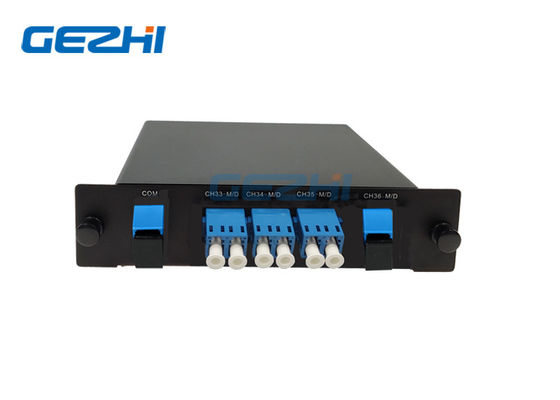 주문 장거리 CH43 1542.94nm 5G 6CH DWDM Mux Demux online manufacture