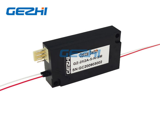 주문 1650nm 500mW 2x2 크로스 바 기계식 광스위치 모듈 online manufacture